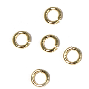 Comparateur de prix : Rayher Anneau Ouvert 4.6 mm 30 pcs Couleur Or