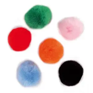 Comparateur de prix : Rayher Pompons - Assortiment - 1,5 cm - 60 pces