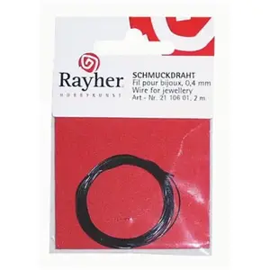 Rayher Fil cable - Ø 0,4 mm - Argenté x 2 mVendu parscrapmalin