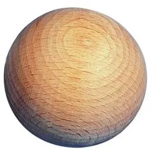 Boules en bois brut - RAYHER - ø60mm pas cher