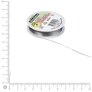 Comparateur de prix : Rayher Fil cable - Ø 0,38 mm - Argenté x 9,2 m