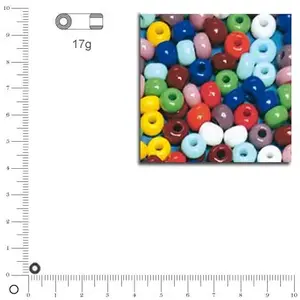 Rayher - 1406708- Perles d'indication - 4,5 mm de diamètre, mélangé pas cher