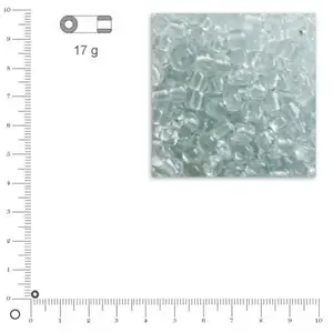 Comparateur de prix : Rayher Rocailles transparentes - Cristal - Ø 2,6 mm x 17 g