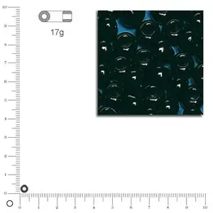 Comparateur de prix : Rayher 1406701 Perles indiennes Ø 4,5 mm Noir
