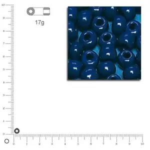 Rayher - 1406708- Perles d'indication - 4,5 mm de diamètre, D.Blau pas cher