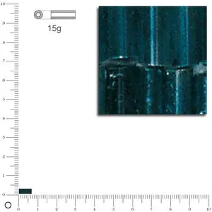 Comparateur de prix : Chevilles en verre - Rayher - Hématite - ø 2 x 7 mm - Garniture argent - Boîte 15 g