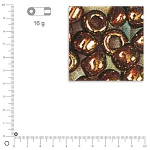 Comparateur de prix : Rayher Rocailles intérieur argenté - Cuivre - Ø 2,6 mm x 16 g