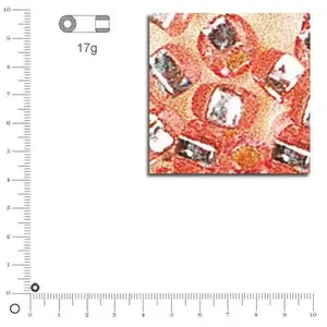 Comparateur de prix : Rayher Hobby Mini-rocailles intérieur argenté - Rose - Ø 2 mm x 17 g
