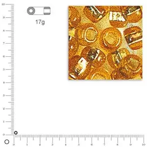 Comparateur de prix : Rayher Hobby Mini-rocailles intérieur argenté - Or - Ø 2 mm x 17 g