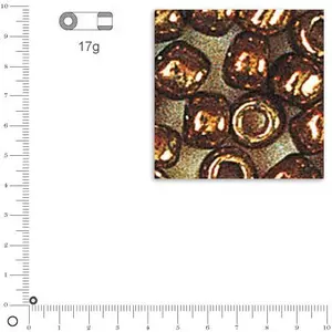 Rayher Mini-rocailles intérieur argenté - Cuivre - Ø 2 mm x 17 gVendu parscrapmalin