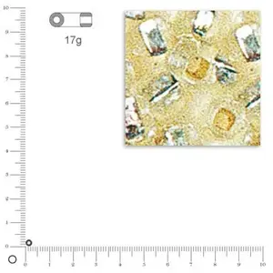Comparateur de prix : Rayher Mini-rocailles intérieur argenté - Argent - Ø 2 mm x 17 g