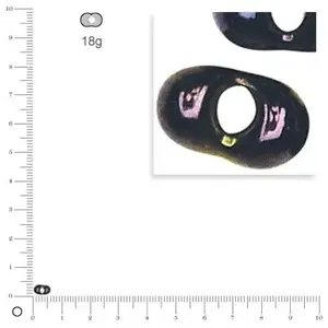 Rayher Rocailles Farfalles - Améthyste - 3,2 x 6,5 mm x 18 gVendu parscrapmalin