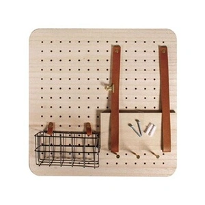 Rayher - Organiseur mural en bois personnalisable Pin & Peg 40 x 40 cm pas cher