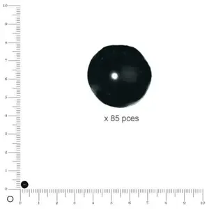 Comparateur de prix : Rayher Perles en verre "Renaissance", 4 mm ø - Noir