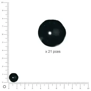 Comparateur de prix : Rayher 14404576 Renaissance Lot de 21 Perles de Cire en Verre 12 mm