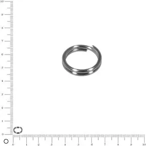 Comparateur de prix : Anneaux doubles - Rayher - 8mm - Acier inoxydable - Lot de 20 pièces