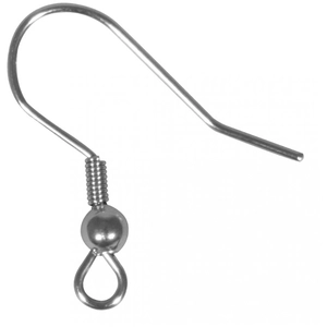 Comparateur de prix : Rayher Crochet d'oreille 20 mm Couleur Platine 4 pcs
