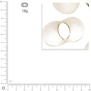 Rayher 14143701 Perles Papillon 18 g Boite 3,2 x 6,5 mmVendu parscrapmalin