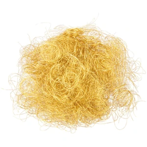 Rayher Cheveux artificiels brillants Doré 17 g pas cher