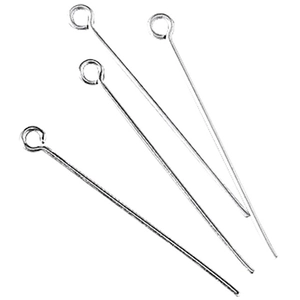 Rayher Cheville à Remailler ø 0.7 mm x 20 mm 20 pcs Couleur Platine