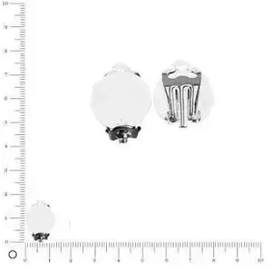 Comparateur de prix : Rayher Clips d'oreilles - Ø 12 mm - Argenté