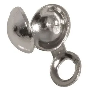 Rayher 2226021 Lot de 10 calottes à sertir Platine Ø 4 mm pas cher