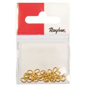 Comparateur de prix : Rayher Anneaux dorés 8 mm