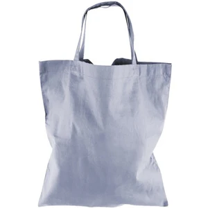 Rayher 38335562 Sac en coton, non imprimé, avec poignées, 38x42cm, gris ardoise pas cher