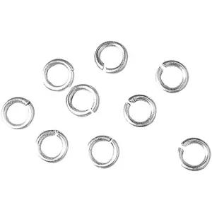 Comparateur de prix : Rayher Anneau Ouvert 10 mm 40 pcs Couleur Argent