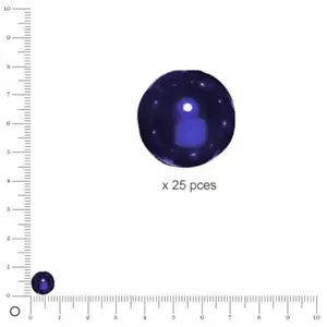 Comparateur de prix : Rayher 14402316 Renaissance Lot de 25 Perles de Cire en Verre 8 mm