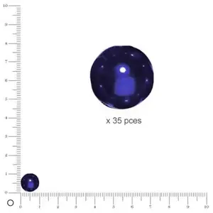 Comparateur de prix : Rayher Perles Renaissance - Prune - Ø 10 mm x 35 pces