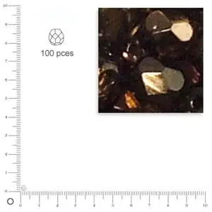 Comparateur de prix : Rayher Facettes dépolies - Praliné - 3 mm x 100 pces