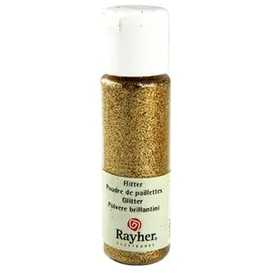 Rayher Poudre de paillettes irisées - Doré - 10 ml