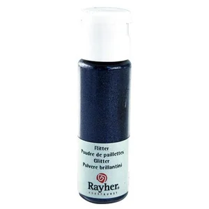 Rayher 39420387 Flitter, Ultra Fin, Pet, Flà£ © schchen 20 ML, Bleu Nuit