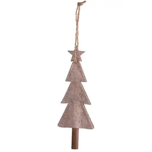 Rayher Sapin de Noël en feutrine à suspendre 6 x 17 cm CoeursVendu parscrapmalin