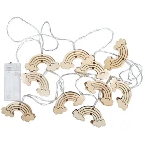 Rayher Guirlande lumineuse Arc-en-ciel 175 cm pas cher