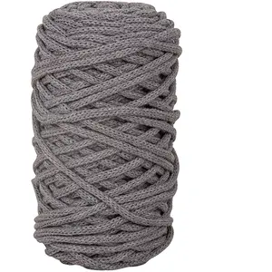 Comparateur de prix : Rayher Fil Recycling Braidy Ø 4 mm Pelote 250 m Gris granite