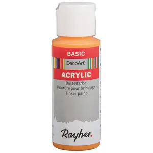 Rayher Peinture acrylique DecoArt 59 ml Jaune mandarineVendu parscrapmalin
