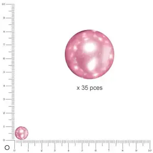 Comparateur de prix : Rayher 14403310 Renaissance Verre Perles de cire, 10 mm à Weber, boîte 35 pièces, O