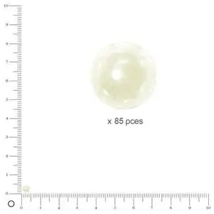 Comparateur de prix : Rayher Perles Renaissance - Blanc neige - Ø 4 mm x 85 pces