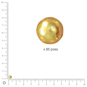 Comparateur de prix : Rayher Perles Renaissance - Jaune soleil - Ø 4 mm x 85 pces