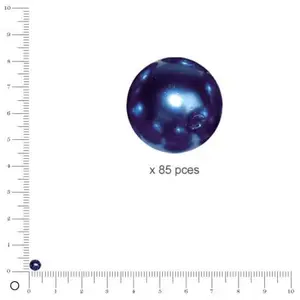 Comparateur de prix : Rayher Perles Renaissance - Bleu azur - Ø 4 mm x 85 pces