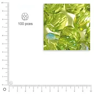Comparateur de prix : Rayher Facettes dépolies - Olive - 4 mm x 100 pces