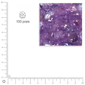 Comparateur de prix : Rayher Facettes dépolies - Lilas - 3 mm x 100 pces
