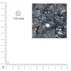 Comparateur de prix : Rayher Facettes dépolies - Bleu gris - 4 mm x 100 pces