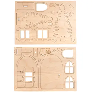 Comparateur de prix : Rayher kit de construction Porte bois Lutin Nisse 15cm, 26pces nature, 64512505