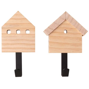 Comparateur de prix : Rayher Crochet mural en bois 12,8 cm 2 pcs Maison