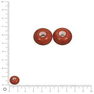 Rayher Perle en verre opaque Magic Flair - Rouge classique - Ø 12 mm pas cher