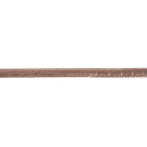 Rayher Bande de cuir synthétique métallique plat Or rose 3 mmVendu parscrapmalin