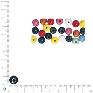 Comparateur de prix : Rayher SB-Btl 1250449 Lot de 32 Perles en Bois FSC 100% Poli Ø 12 mm